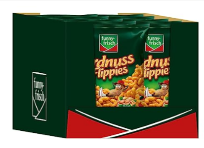 10x 200g Funny-Frisch Erdnuss Flippies Classic ab 13,41€ (Prime)