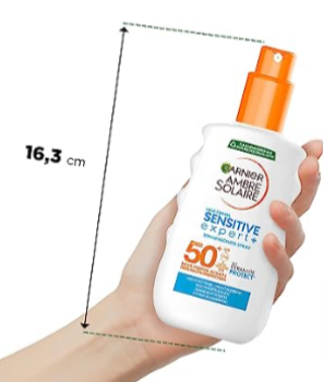 Garnier Sonnenschutz Spray mit LSF Wasserfestes und rückstandsloses Spray für empfindliche Haut Ambre Solaire Sensitive expert x ml Amazon de Beauty