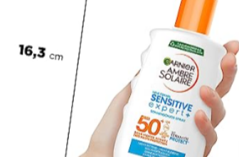 Garnier Sonnenschutz Spray mit LSF Wasserfestes und rückstandsloses Spray für empfindliche Haut Ambre Solaire Sensitive expert x ml Amazon de Beauty