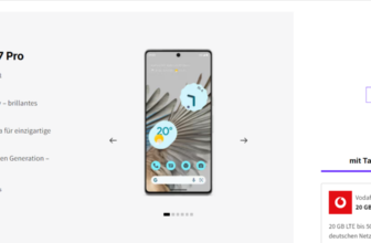 Google Pixel Pro + Vodafone Smart Entry Spezial GB G