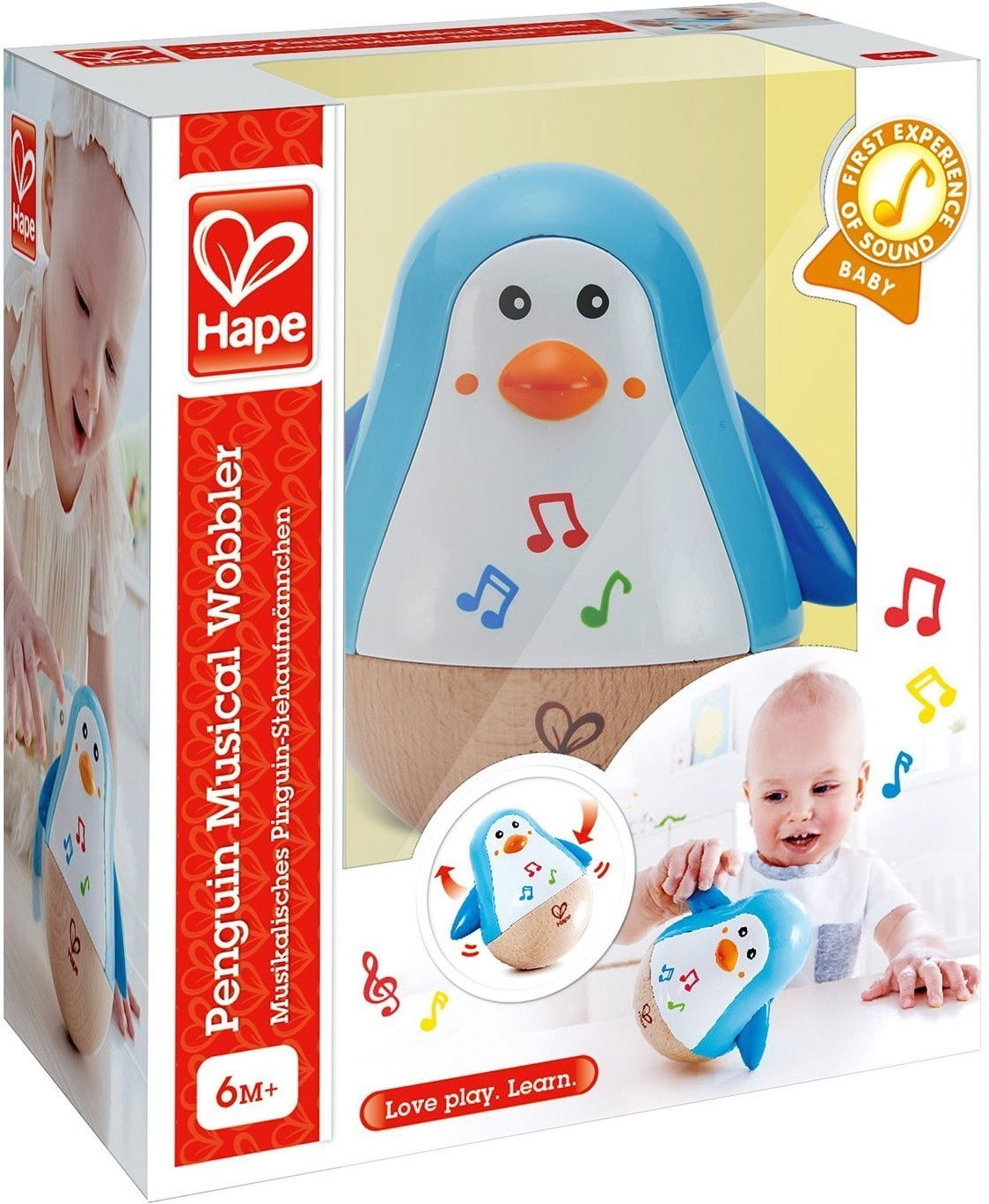 Hape E Stehauf Pinguin (Klangspielzeug)