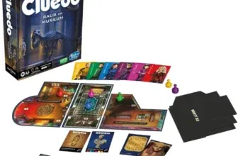 Hasbro Gaming Cluedo Raub im Museum - Krimi- und Rätselspiel