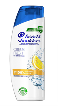 Head & Shoulders Citrus Fresh Anti Schuppen Shampoo, Bis Zu % Schuppenschutz Für Haare Und Kopfha