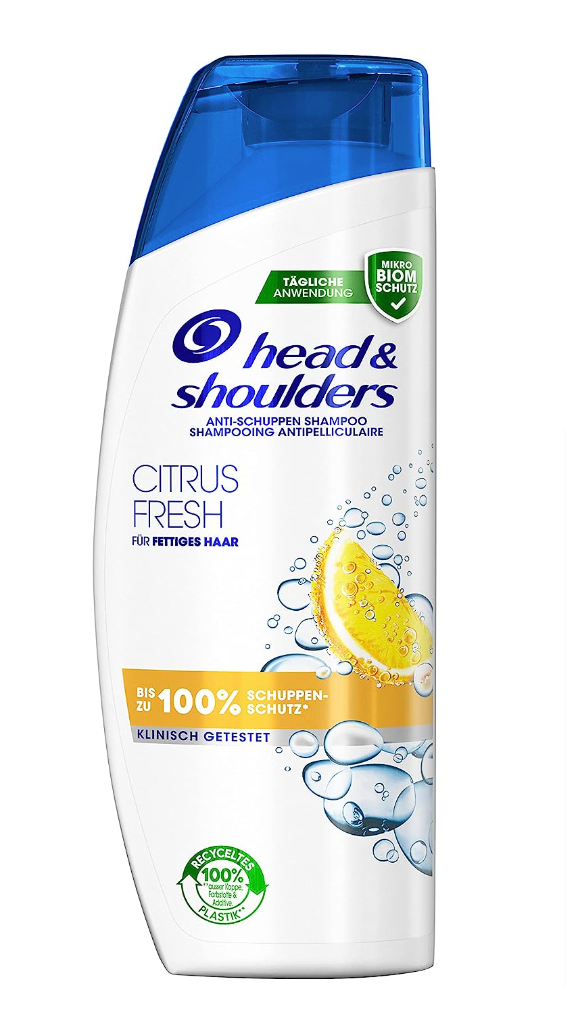 Head &Amp; Shoulders Citrus Fresh Anti Schuppen Shampoo, Bis Zu % Schuppenschutz Für Haare Und Kopfha