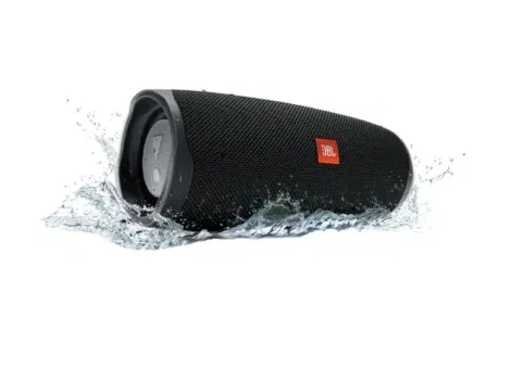 JBL Charge 4 Bluetooth Lautsprecher (schwarz, Wasserdicht gemäß IPX7, Powerbankfunktion)