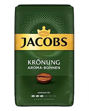 Jacobs Kaffeebohnen Klassisch Krönung Aroma-Bohnen, 500 g ab 4,95 € (Prime)