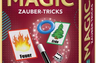 Kosmos Magic Zauber Tricks, Zaubern Lernen im Handumdrehen, Mit Zauberstab und Utensilien für magische Tricks