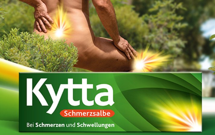 50 % Cashback auf Kytta Schmerzsalbe