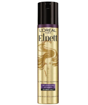 L Oréal Paris Elnett de Luxe Haarspray mit pflegendem Arganöl Leichtes Ausbürsten Ultra feines Spray mit starkem Halt ml Amazon de Kosmetik