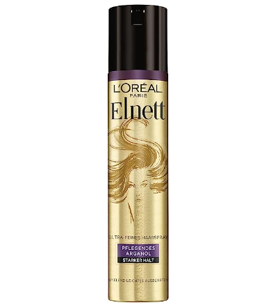 L’Oréal Paris Elnett de Luxe Haarspray mit pflegendem Arganöl  250 ml ab 1,66 € (Prime) statt 2,21 €