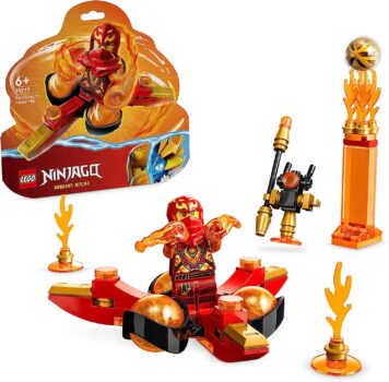 LEGO NINJAGO Kais Drachenpower Spinjitzu Flip Spielzeug