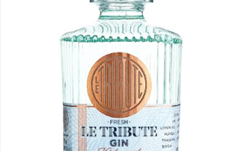 Le Tribute Gin ml Zitrusaromen im Geschmack Handverlesene von Hand verarbeitete Botanicals Frisch dennoch trocken Amazon de Lebensmittel Getränke