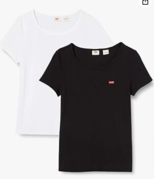 Levi-s-Damen-2-Pack-Tee-T-Shirt-