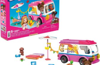 MEGA Barbie MEGA Construx GWR Barbie Abenteuer Traumwohnmobil Bauset mit Bausteinen