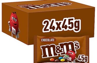 M&M’S Chocolate Schokolinsen 24 Packungen, bunte Schokolinsen