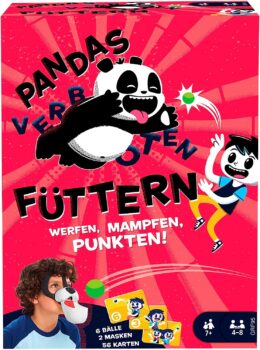 Mattel Games GRF Pandas Füttern (verboten) Kinderspiel