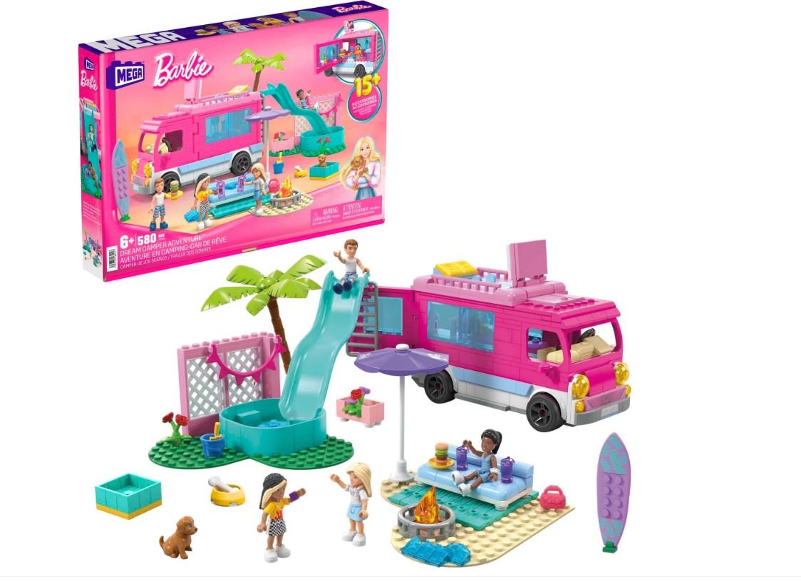Mattel Mega Barbie Super Abenteuer Camper