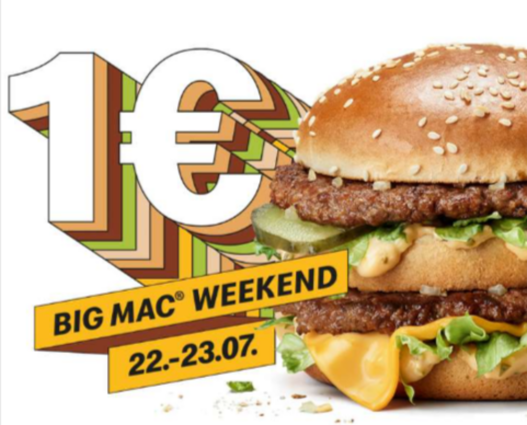 Mcdonald’s In Der App Den Big Mac Für Euro Sichern Vom…