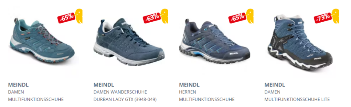 Meindl Restgrößen Festpreis Sale