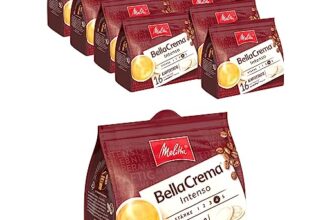 Melitta BellaCrema Intenso gemahlener Röstkaffee in Kaffee Pads