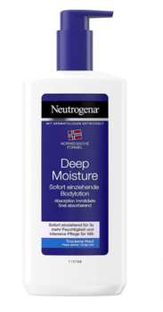 Neutrogena Deep Moisture Sofort einziehende Bodylotion Norwegische Formel Körpercreme Trockene Haut ml Amazon de Beauty