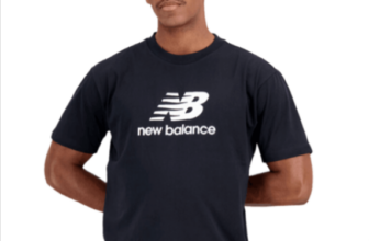 New Balance Shirt Essentials Stacked Logo