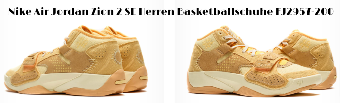 Nike Air Jordan Zion 2 SE Herren Basketballschuhe FJ2957-200 (Gr. 42 bis 45) für 93,57 € inkl. Versand