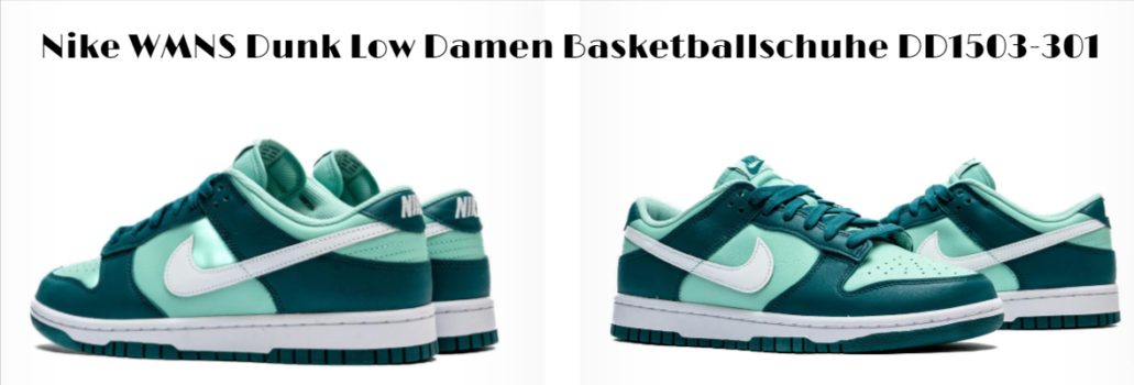 Nike WMNS Dunk Low Damen Basketballschuhe DD