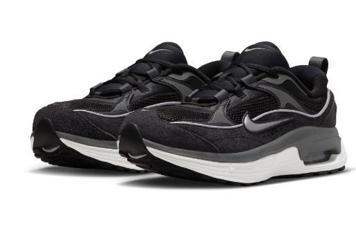 Nike – Air Max Bliss – Damen Sneaker In Schwarz Und Silber