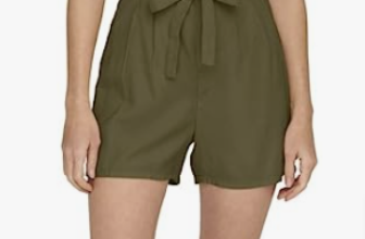 ONLY Women s ONLARIS Life HW PB Belt PNT Shorts Martini Olive S Amazon de Fashion