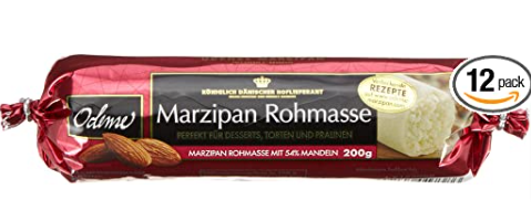 Odense Marzipan Rohmasse, 12er Pack (12 x 200 g) ab 11,27 € (Prime)
