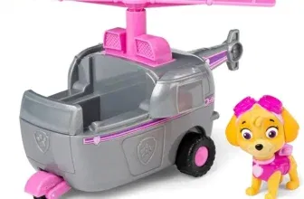 PAW PATROL - 10. Jubiläum - Helikopter-Fahrzeug mit Skye-Figur