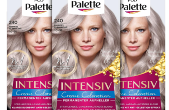 Palette Intensiv Creme Coloration Pudriges Silberblond