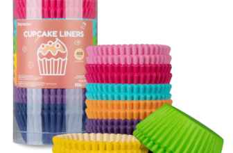 Parmedu Stk Cupcake Förmchen aus Papier Backförmchen Muffinförmchen