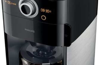 Philips HD Grind & Brew Kaffeemaschine mit Mahlwerk