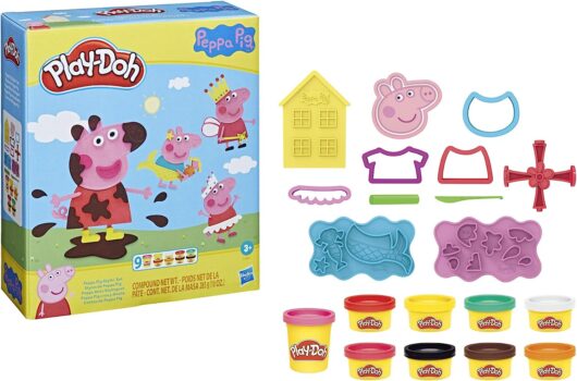 Play Doh Peppa Wutz Stylingset mit Dosen und Accessoires