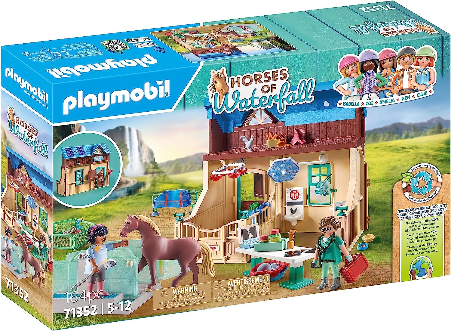 Playmobil Waterfall Reittherapie &Amp; Tierarztpraxis ()