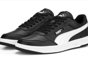 Puma Sneaker Court Ultra schwarz weiß Fussball Shop