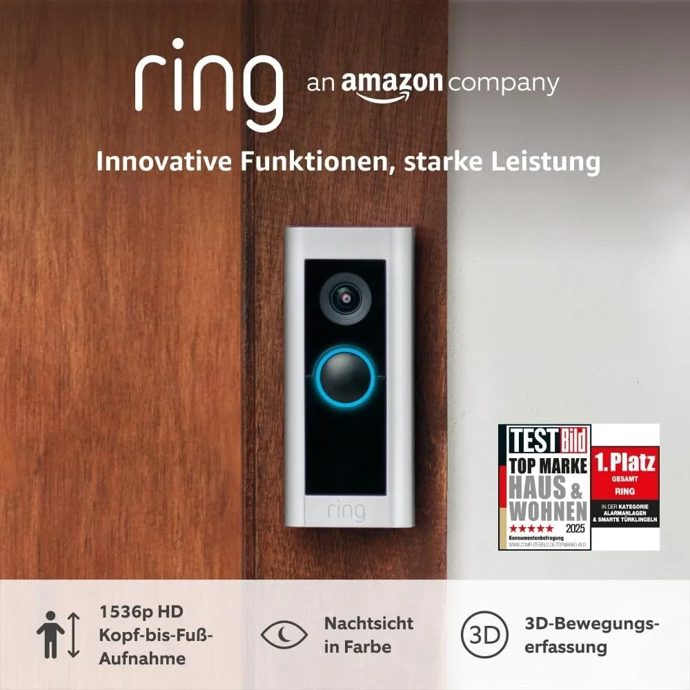 Ring Videotürklingel Pro Kabel