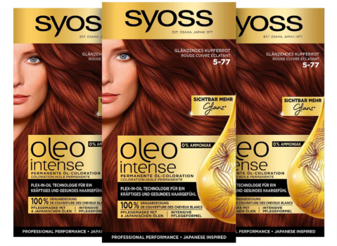 SYOSS Oleo Intense Permanente Öl Coloration Haarfarbe