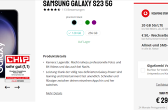 Samsung Galaxy S G + Vodafone Smart Entry Spezial GB G