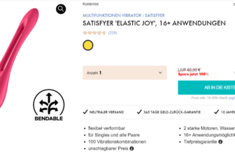 Satisfyer Elastic Joy Multifunktionen Vibrator