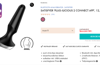 Satisfyer Plug Ilicious Analvibrator