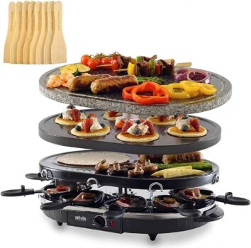 Silva Home Kombi Raclette Grill er (. Watt)