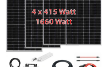 SolarDeals Balkonkraftwerk Watt PV Module TW Solar Wechselrichter Hoymiles HM W Lan Gateway gratis