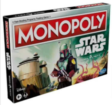 Star Wars Brettspiel Monopoly Boba