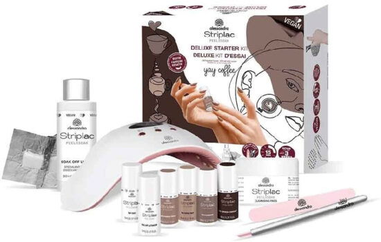 StriplacStarter Kit Deluxe Yay Coffee Nagelstudio Set