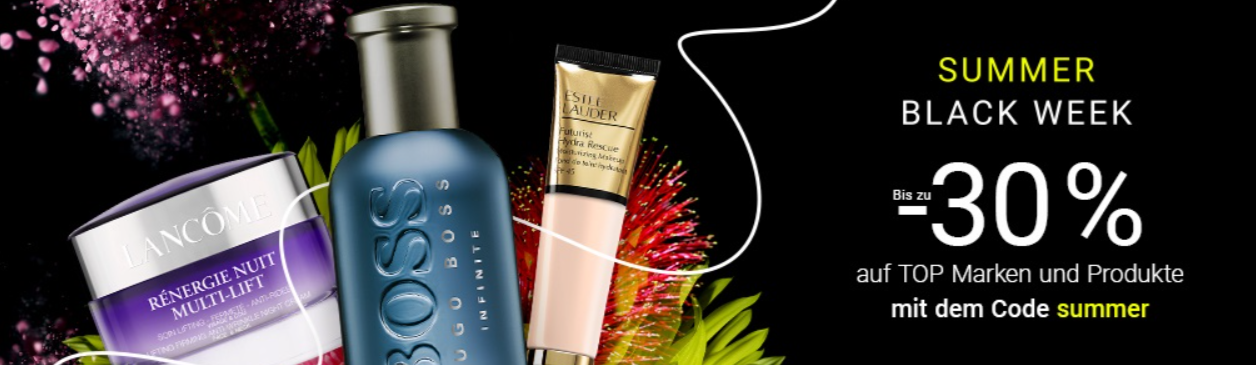Notino: Summer Black Week mit bis zu 30% Rabatt auf Parfum und Düfte