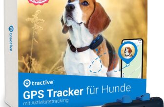 Tractive GPS Tracker Hund (Live Ortung, unbegrenzte Reichweite, Empfohlen von Martin Rütter)