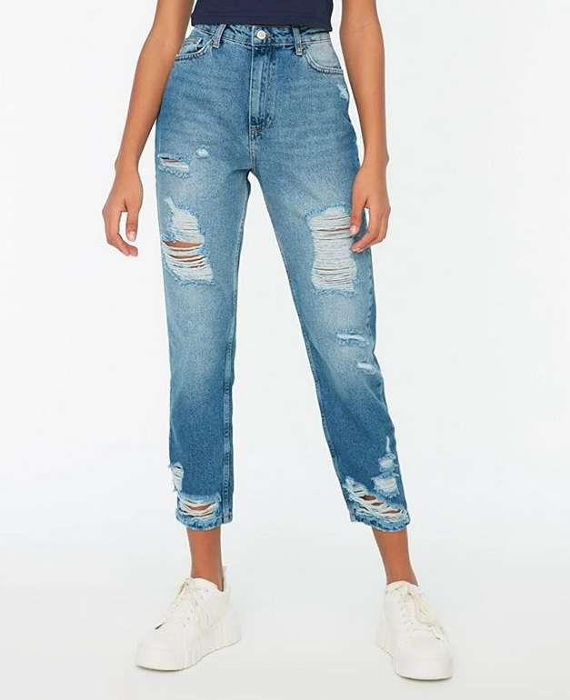 Trendyol Collection Jeans Blau Mom